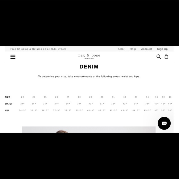 Rag & Bone Vintage High-rise Cigarette Jeans - Picture 6 of 6